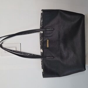 Betsey Johnson Black Tote Bag